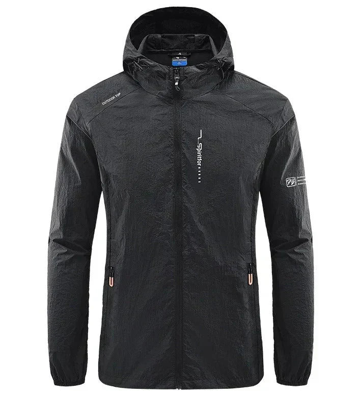 Men's Eugenio Ultralight Sun & Windproof Hooded Summer Jacket