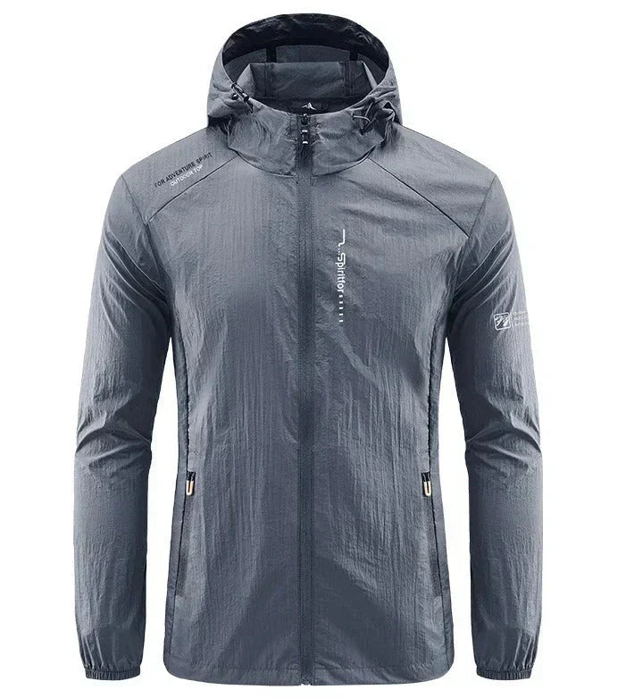 Men's Eugenio Ultralight Sun & Windproof Hooded Summer Jacket