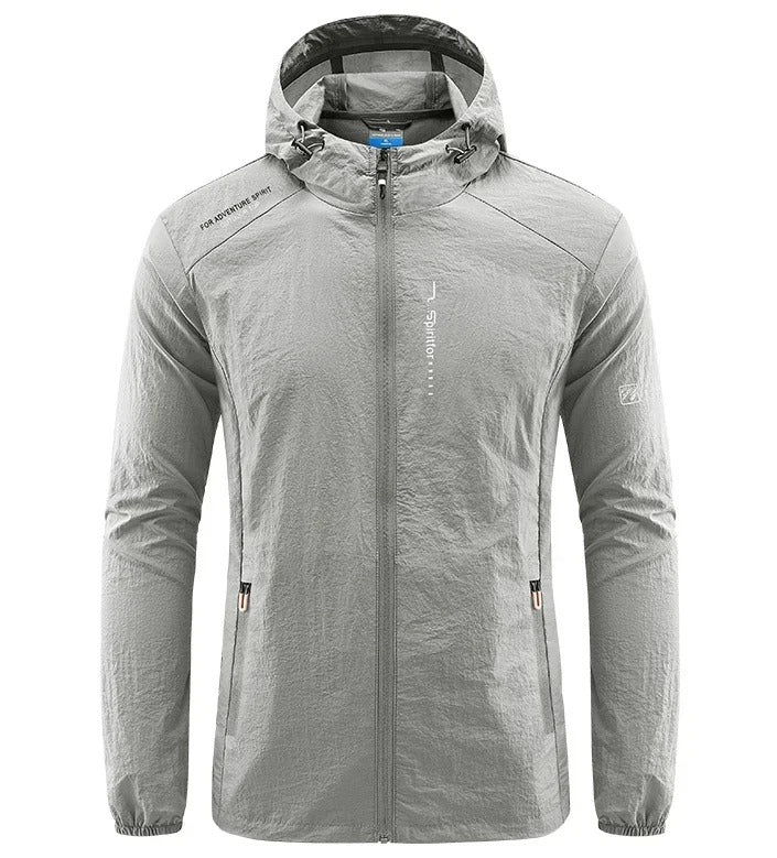 Men's Eugenio Ultralight Sun & Windproof Hooded Summer Jacket