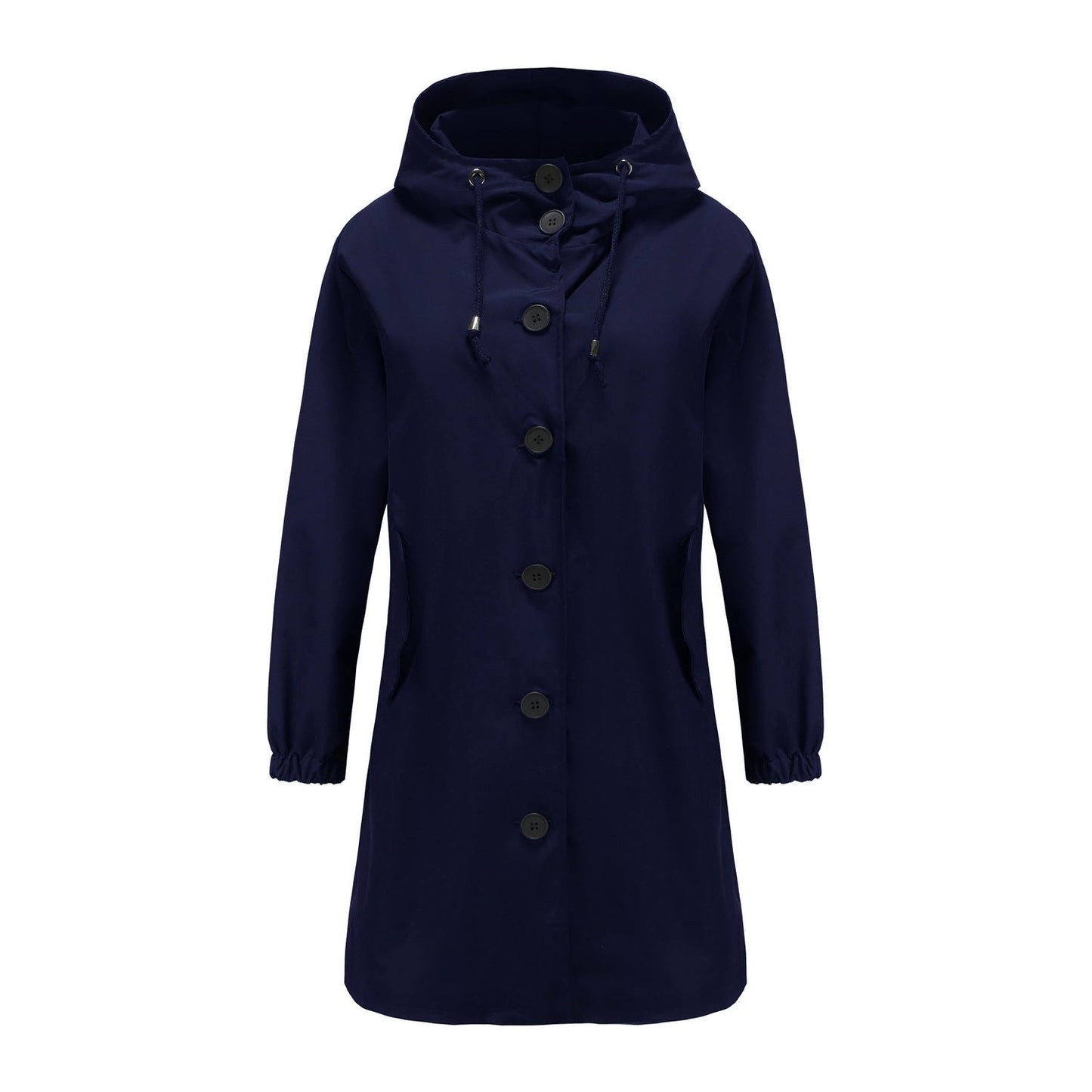 Ladies Long Waterproof Parka Coat