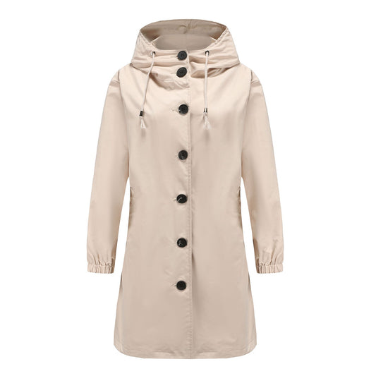 Women's Warm Parka Hooded Winter Coat - BritishElegance