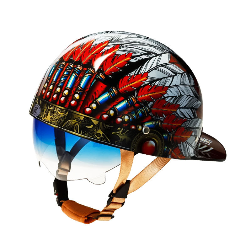 Durable Motorcycle Baseball Helmet ABS Protection