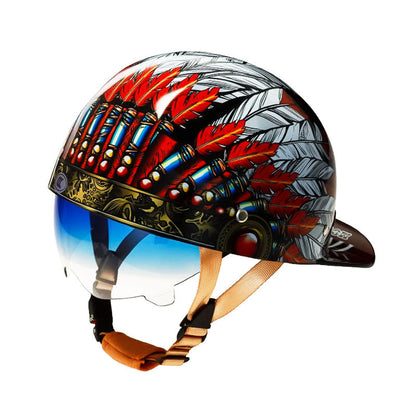 Durable Motorcycle Baseball Helmet ABS Protection