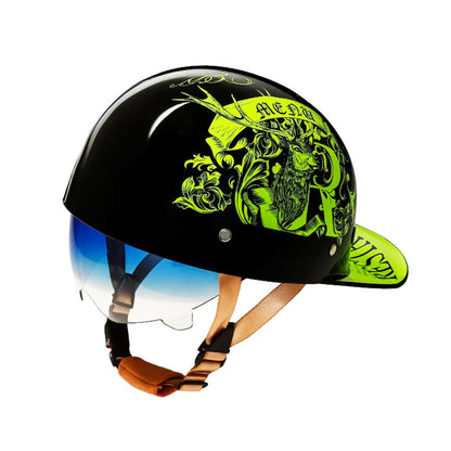 Durable Motorcycle Baseball Helmet ABS Protection
