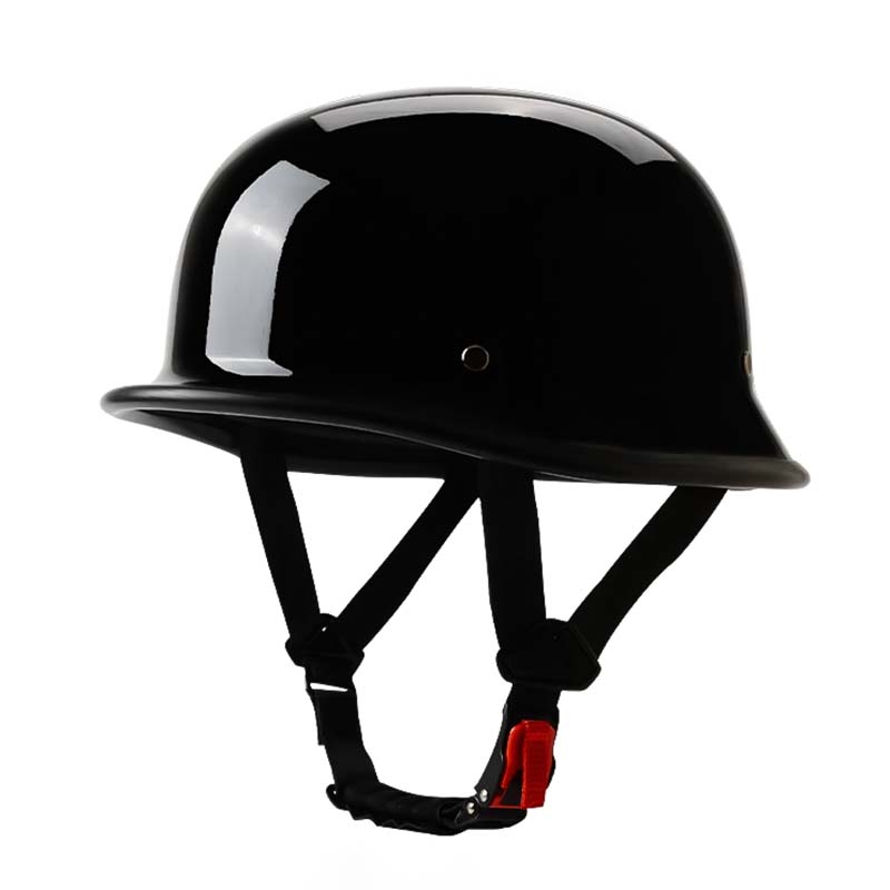 Classic Open Face Motorcycle Helmet ECE DOT Approved - BritishElegance