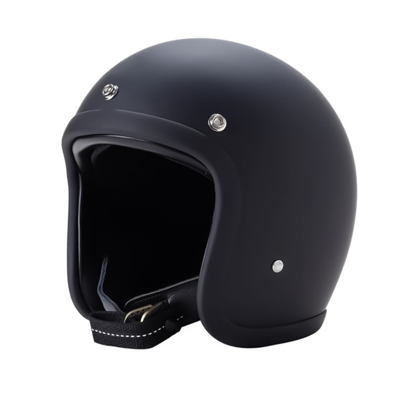 Classic Vintage Motorcycle Helmet DOT ECE Certified