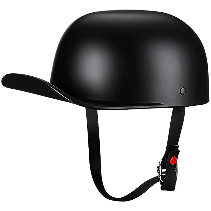 Classic DOT Baseball Cap Style Motorcycle Helmet - BritishElegance