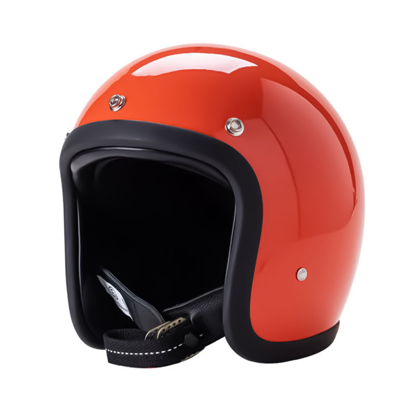 Classic Vintage Motorcycle Helmet DOT ECE Approved