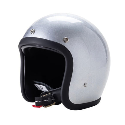 Classic Vintage Motorcycle Helmet DOT ECE Approved