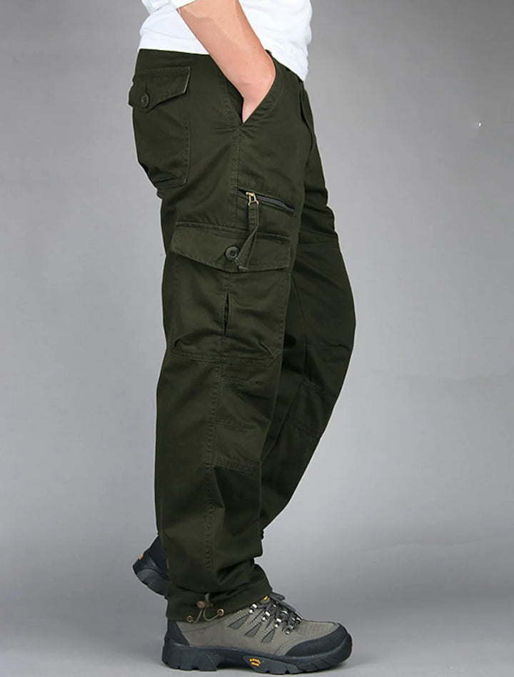 Men's Unique Straight-Leg Cargo Pants from Siam