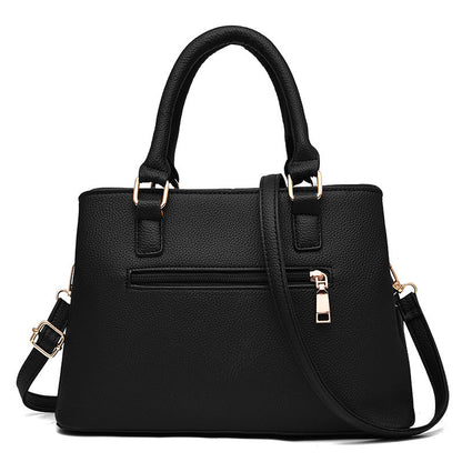 Vegan Leather Shoulder Bag - Eliza
