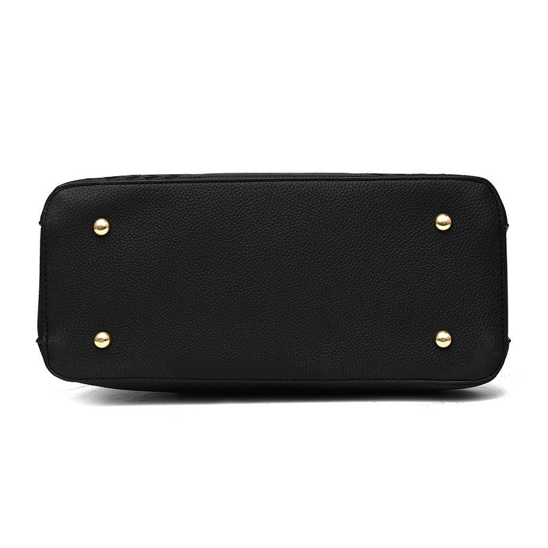 Vegan Leather Shoulder Bag - Eliza