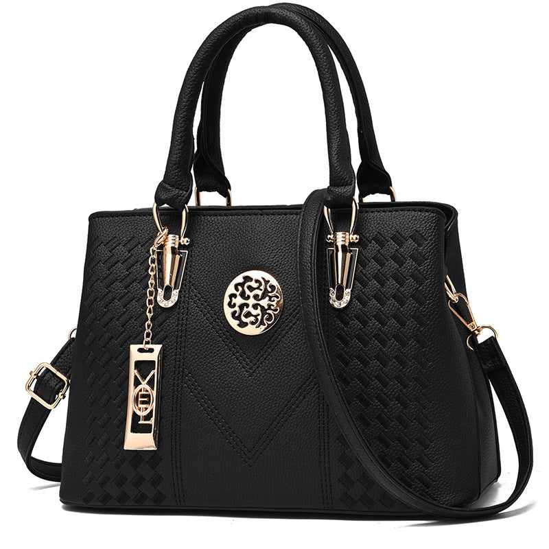 Vegan Leather Shoulder Bag - Eliza