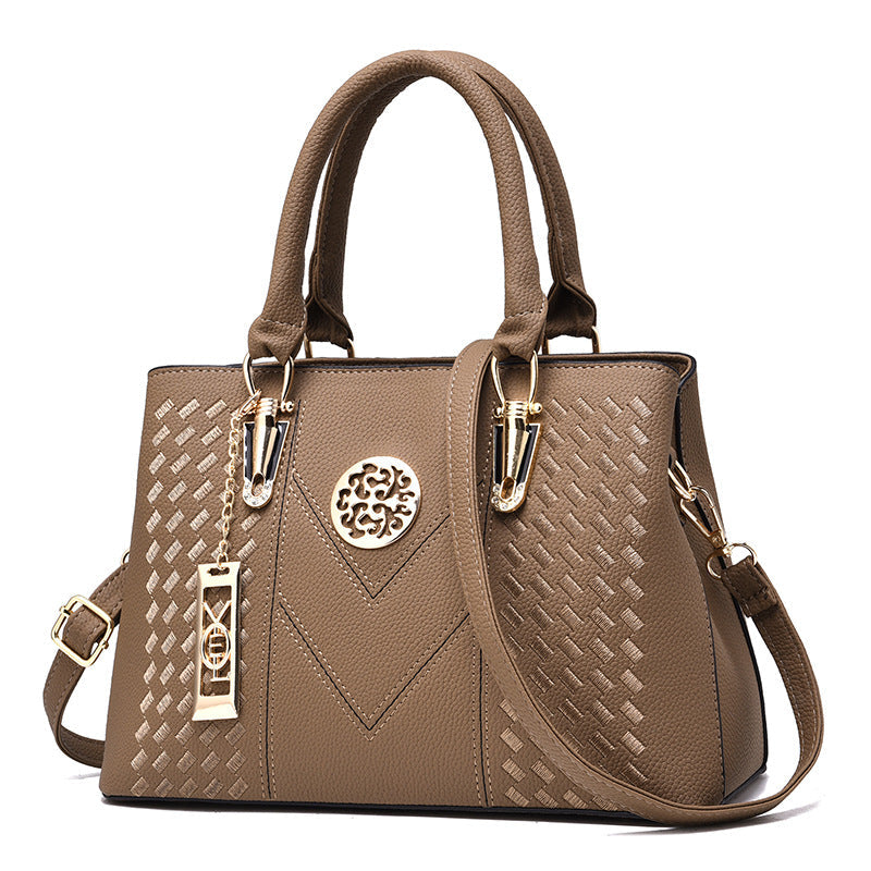Vegan Leather Shoulder Bag - Eliza
