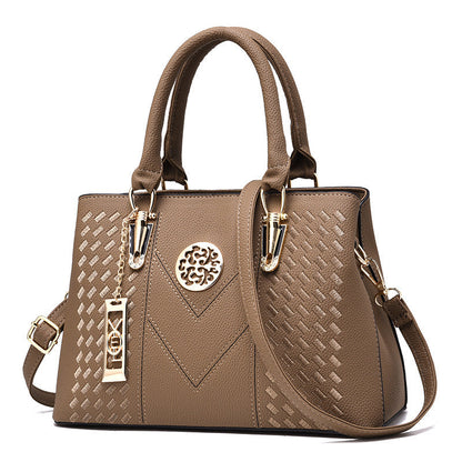 Vegan Leather Shoulder Bag - Eliza