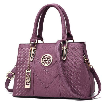 Vegan Leather Shoulder Bag - Eliza