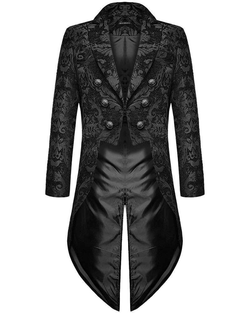 Victor Men's Gothic Brocade Coat - Victor