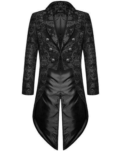 Victor Men's Gothic Brocade Coat - Victor