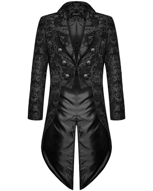 Victor Men's Gothic Brocade Coat - Victor