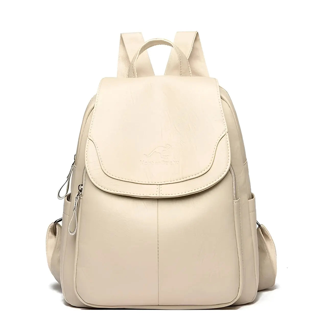 Vintage Leather Women's Backpack - Isabella