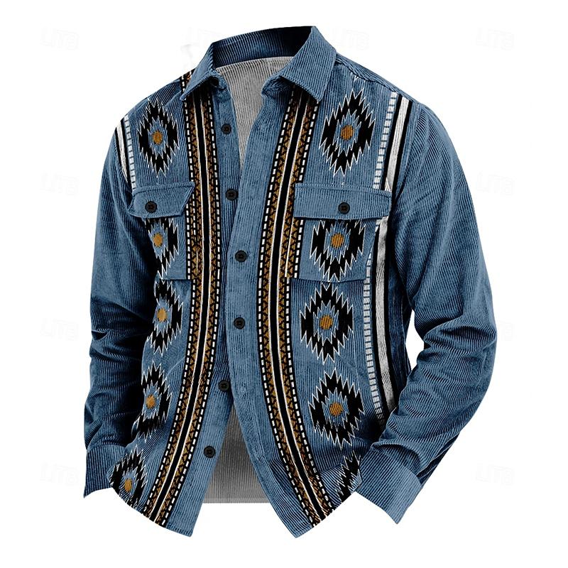 Vintage men's jacket with buttons – Henri