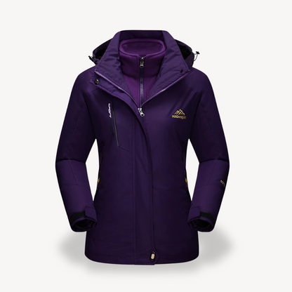 Women's 3-in-1 Waterproof Ski Jacket