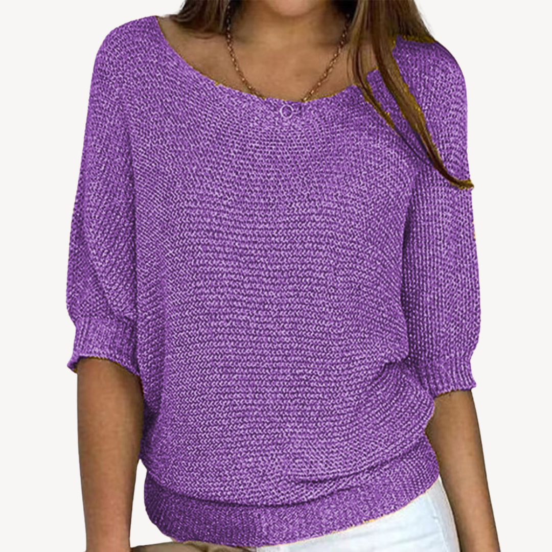 Women’s Knit Pullover Sweater Casual