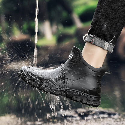 Classic Men's Rain Boots - BritishElegance