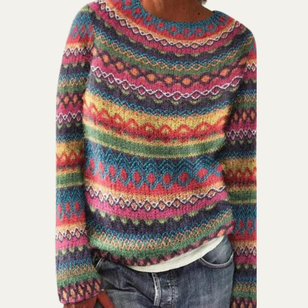 Women’s Striped Knitted Sweater