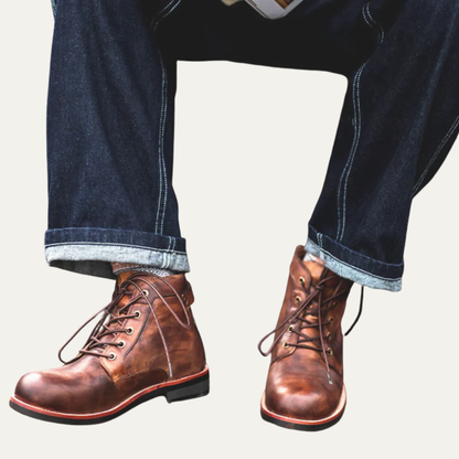 Men’s Classic Leather Lace-Up Boots