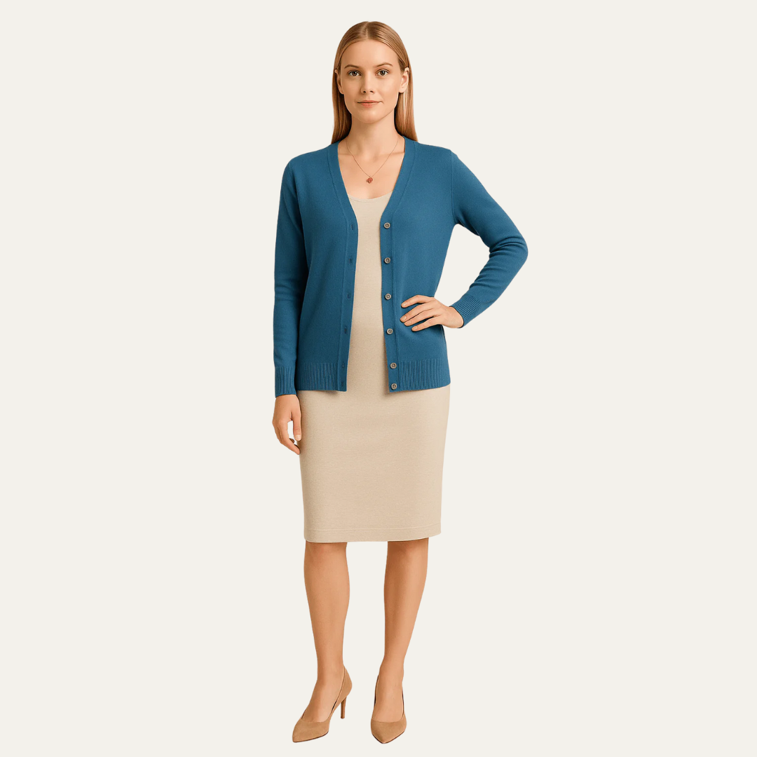 Women’s Classic Button-Front Cardigan
