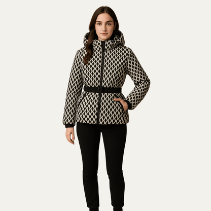 Women’s Belted Hooded Puffer Jacket