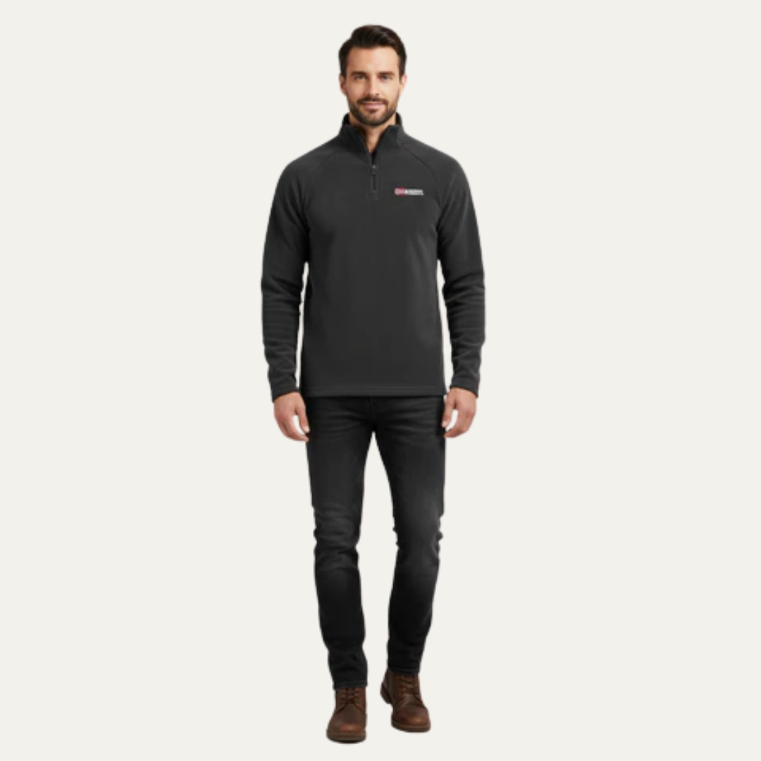 Men’s Cozy Fleece Quarter-Zip Pullover