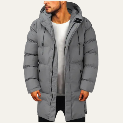 Men’s Longline Insulated Puffer Coat