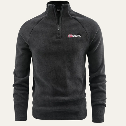 Men’s Cozy Fleece Quarter-Zip Pullover