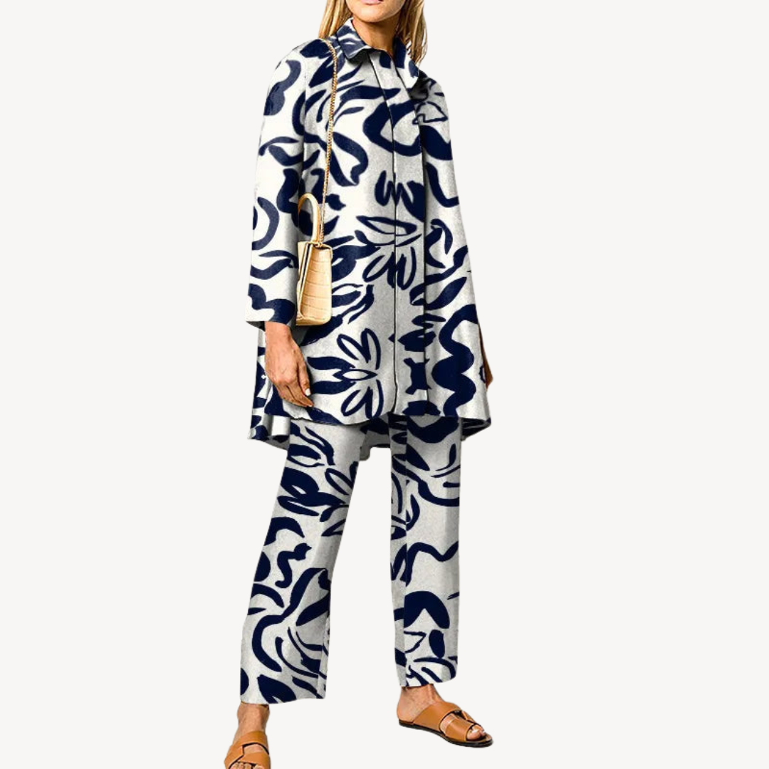 Abstract Print Co-ord Set