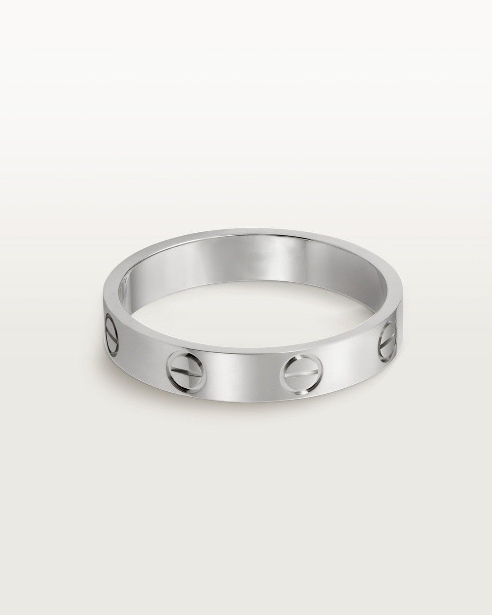 Aria - Unisex ring in silver, size 1, zinc alloy