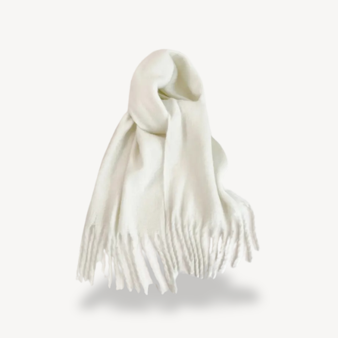 Fringed Wool Scarf