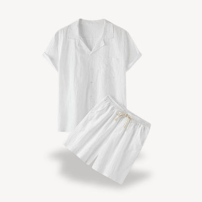 Men's Casual Linen Blend Outfit