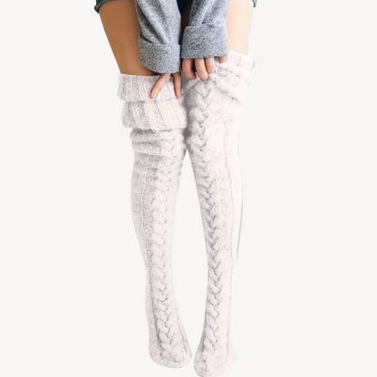 Women’s Knit Thigh-High Socks