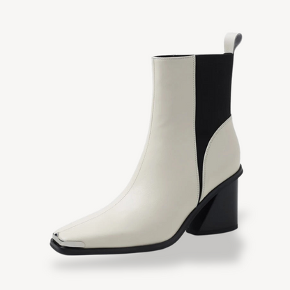 Orthopedic High Heel Ankle Boots