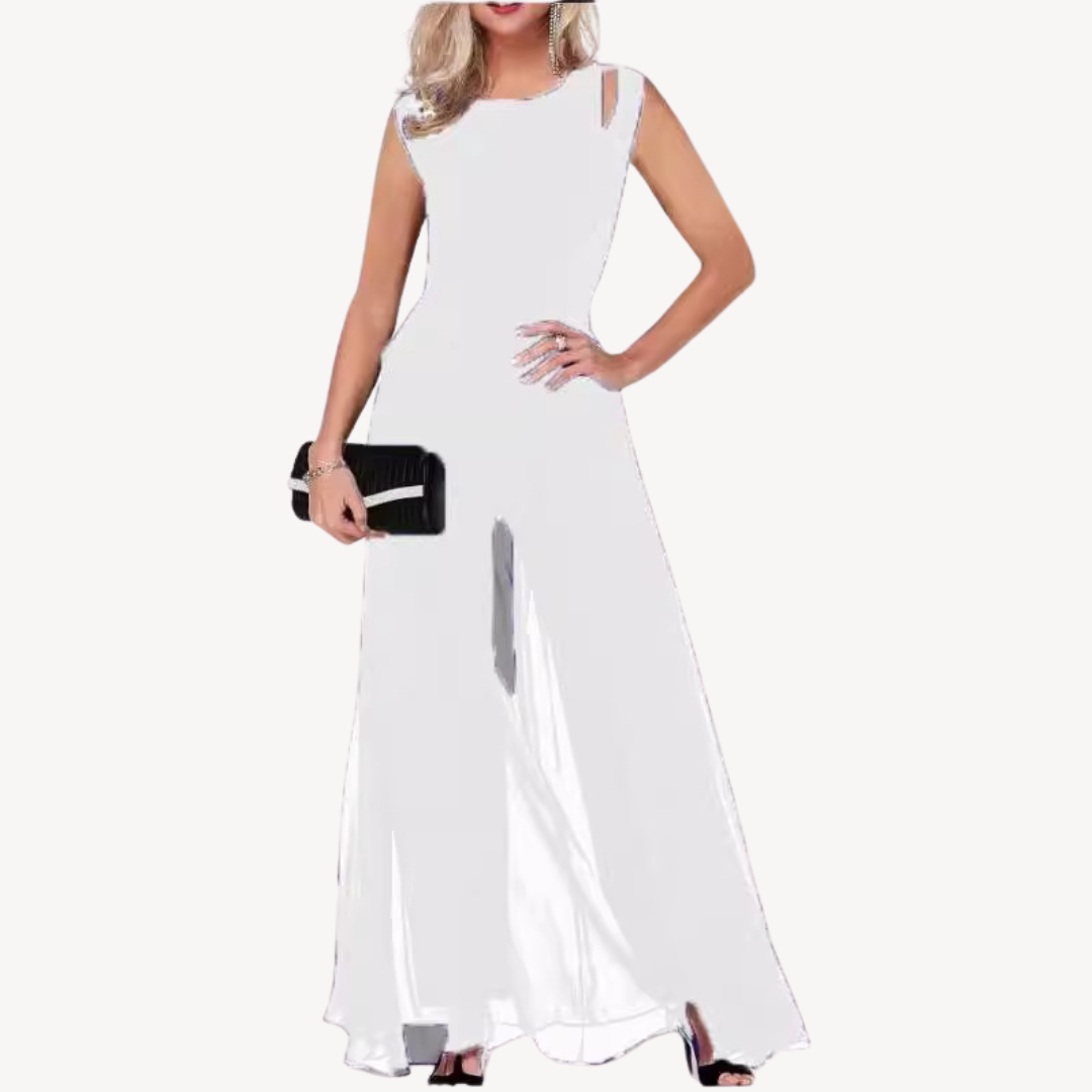 Chiffon Evening Jumpsuit