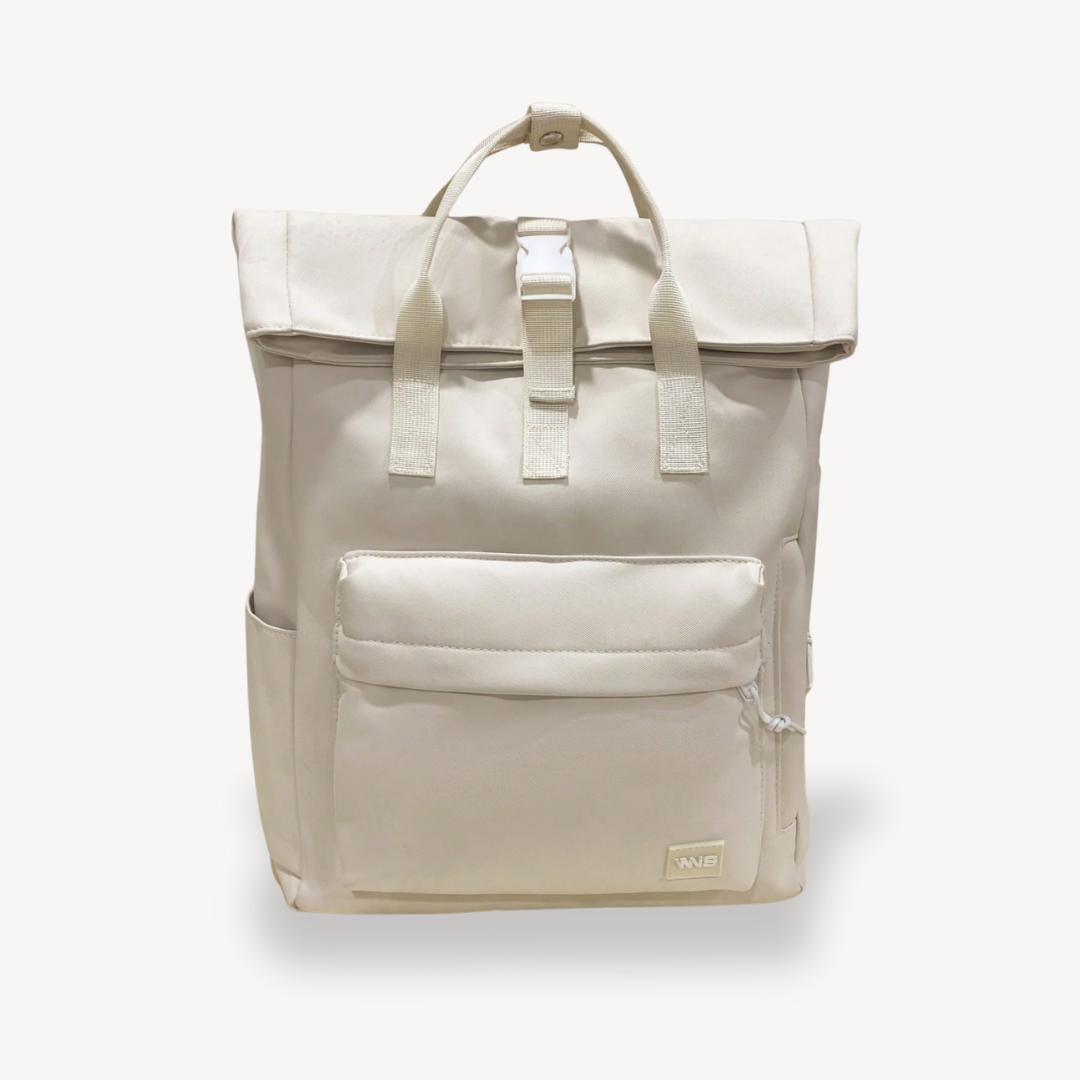 Women's Polyester Roll Top Backpack