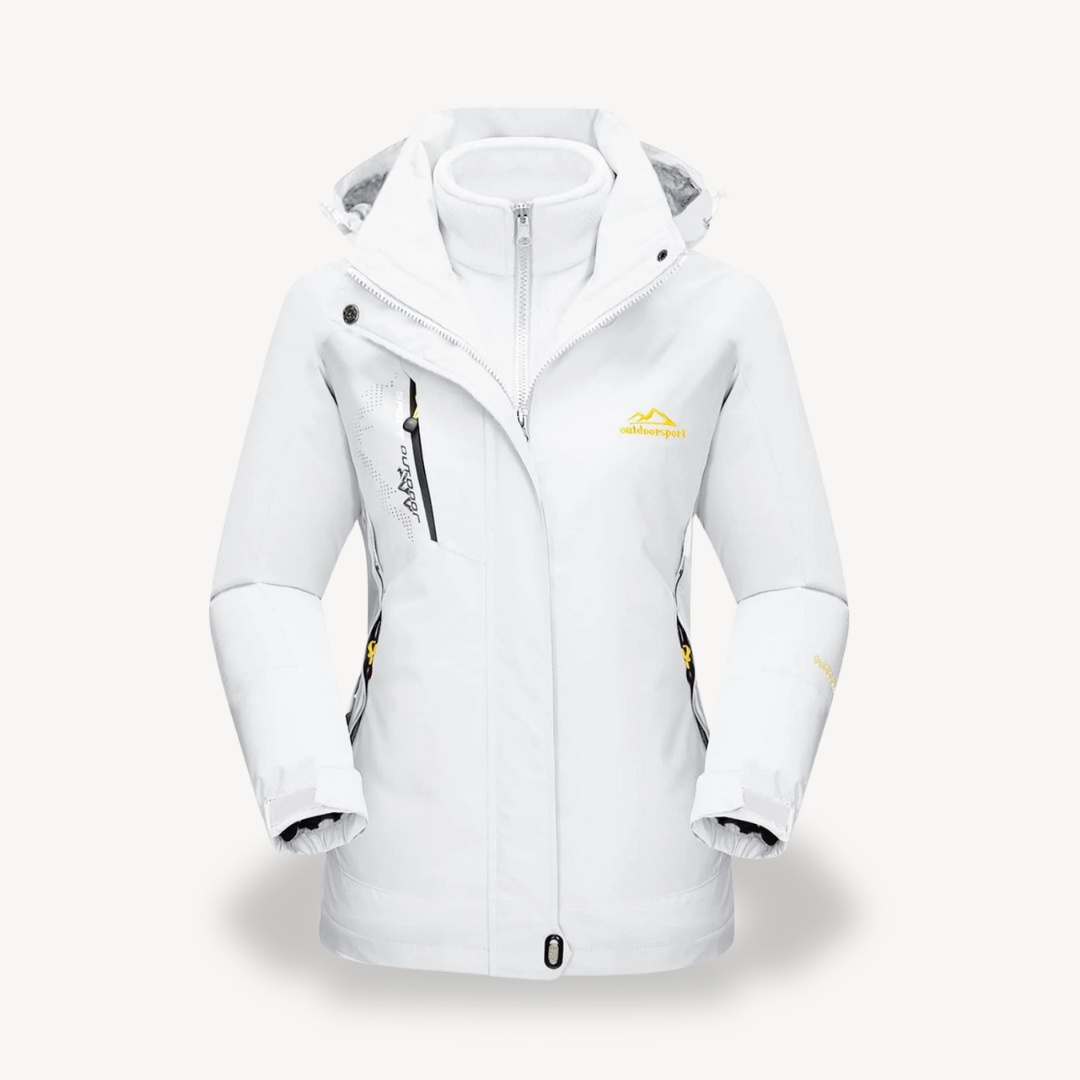 Women's 3-in-1 Waterproof Ski Jacket