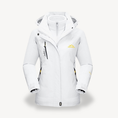Women's 3-in-1 Waterproof Ski Jacket
