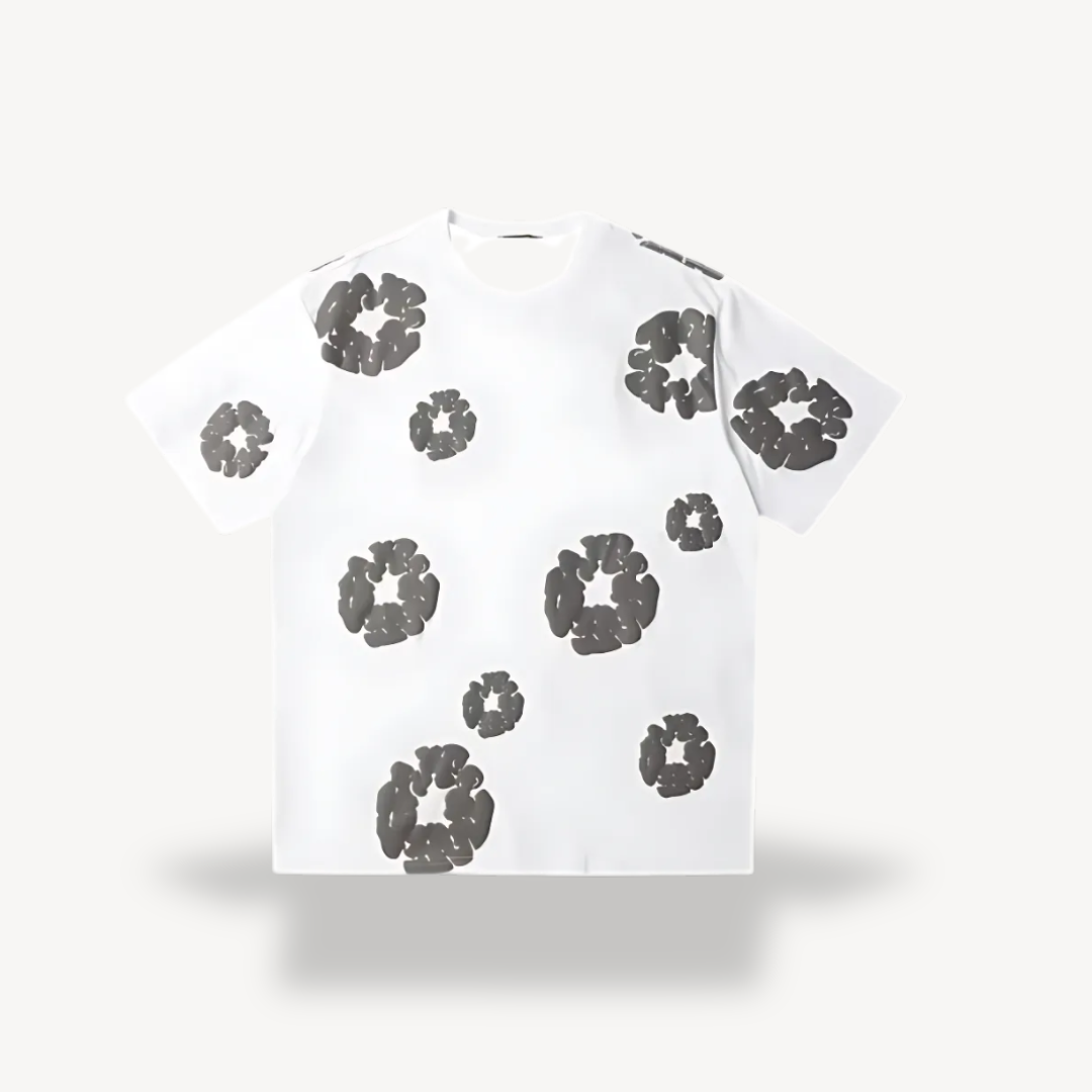 Popcorn Print T-Shirt for Unisex