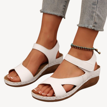 Leather Orthopedic Sandals Women