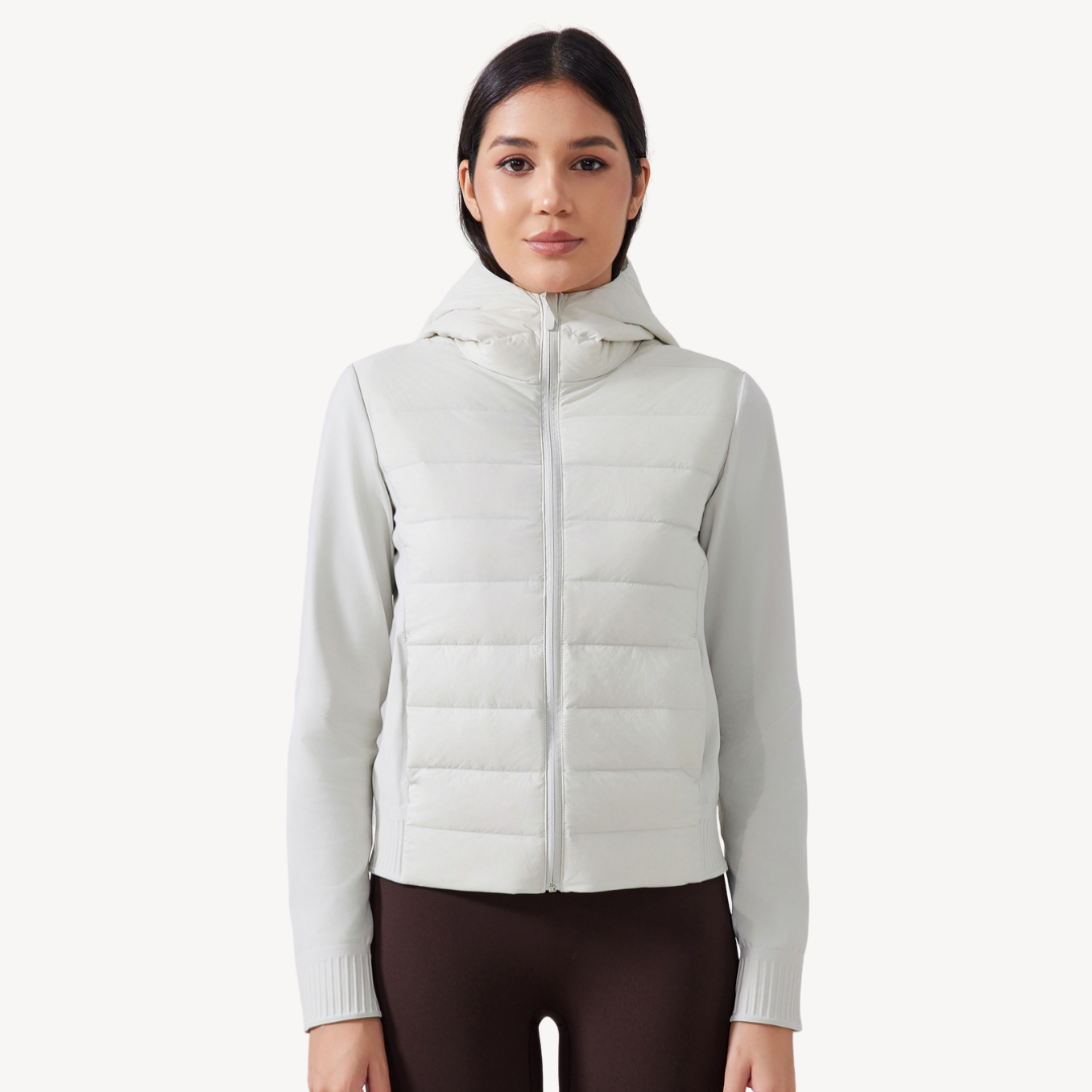Women’s Hybrid Puffer Hoodie Jacket