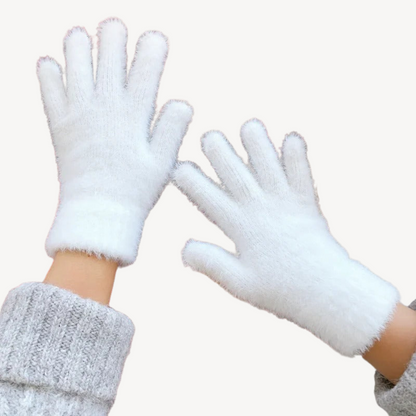 Women's Fuzzy Gloves