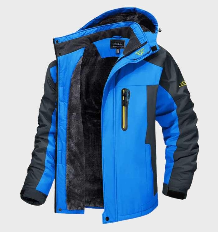 Men’s Corduroy Fur Lined Heavy Winter Jacket